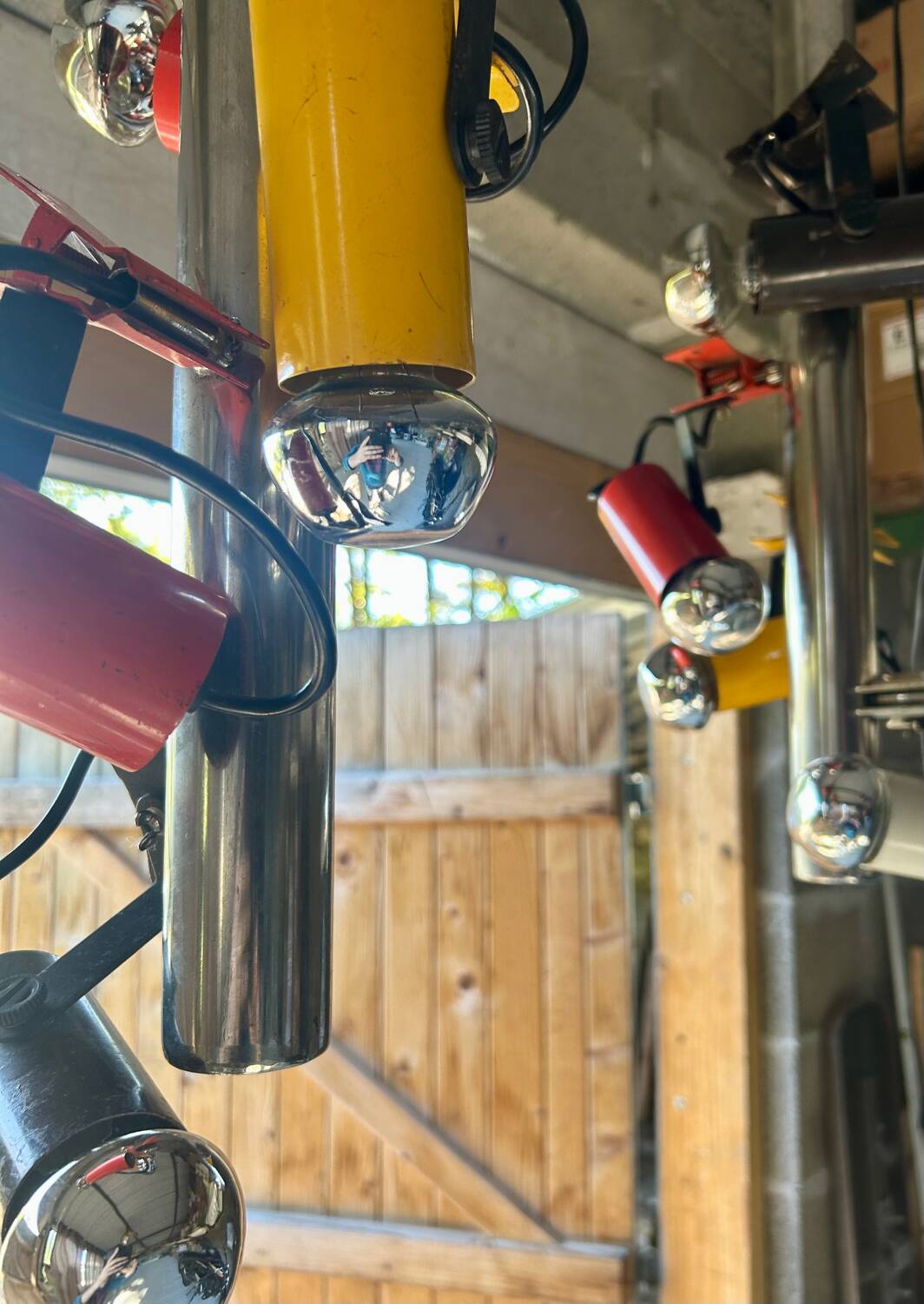 2 Targetti sankey pendant lights