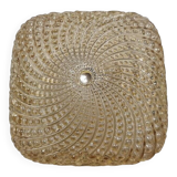 Plafonnier verre irisé