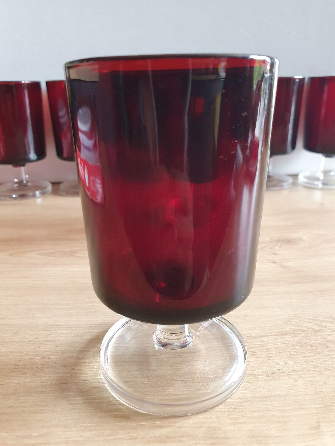 Luminarc wine glasses