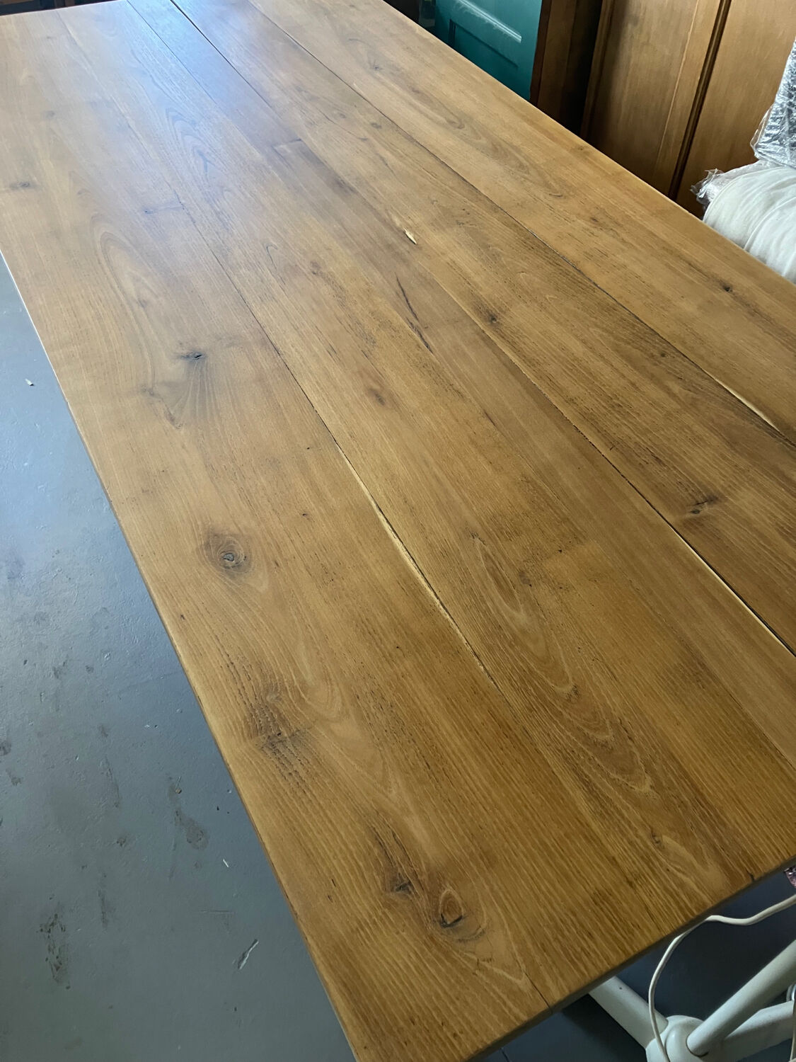 Renovated old farmhouse table