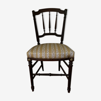 Louis 16-style mahogany chair