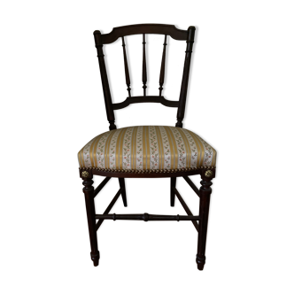 Louis XVI style mahogany chair