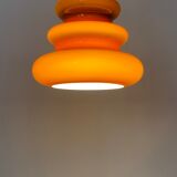Brown glass pendant light 'AH 1' by Peill et Putzler