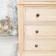 Antique pine chest of drawers