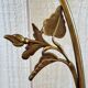 Art deco lamp brass and opaline