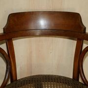 Antique Thonet model no. 3 swivel office armchair