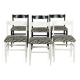 Vintage Jungle Collection chairs in velvet and wood, Italy, 1950s-1960s.