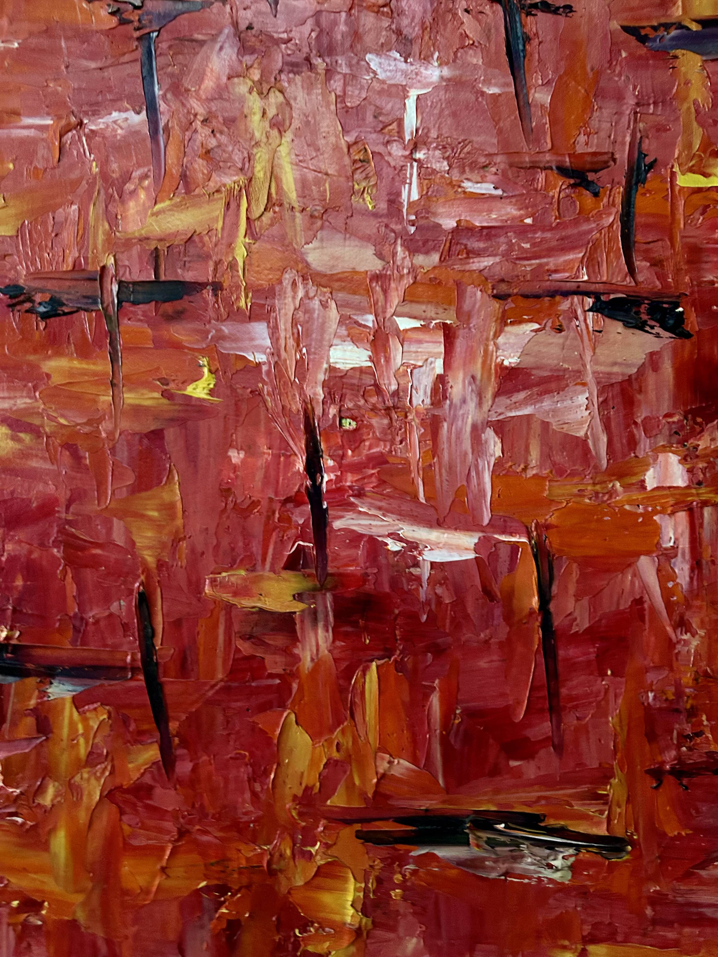 Peinture à l'huile abstraite par Ruspoli 2003