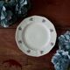 Plates and dish in genuine opaque Digoin Sarreguemines.