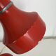 Vintage 1960s desk lamp Veneta Lumi Italy red - 35 cm