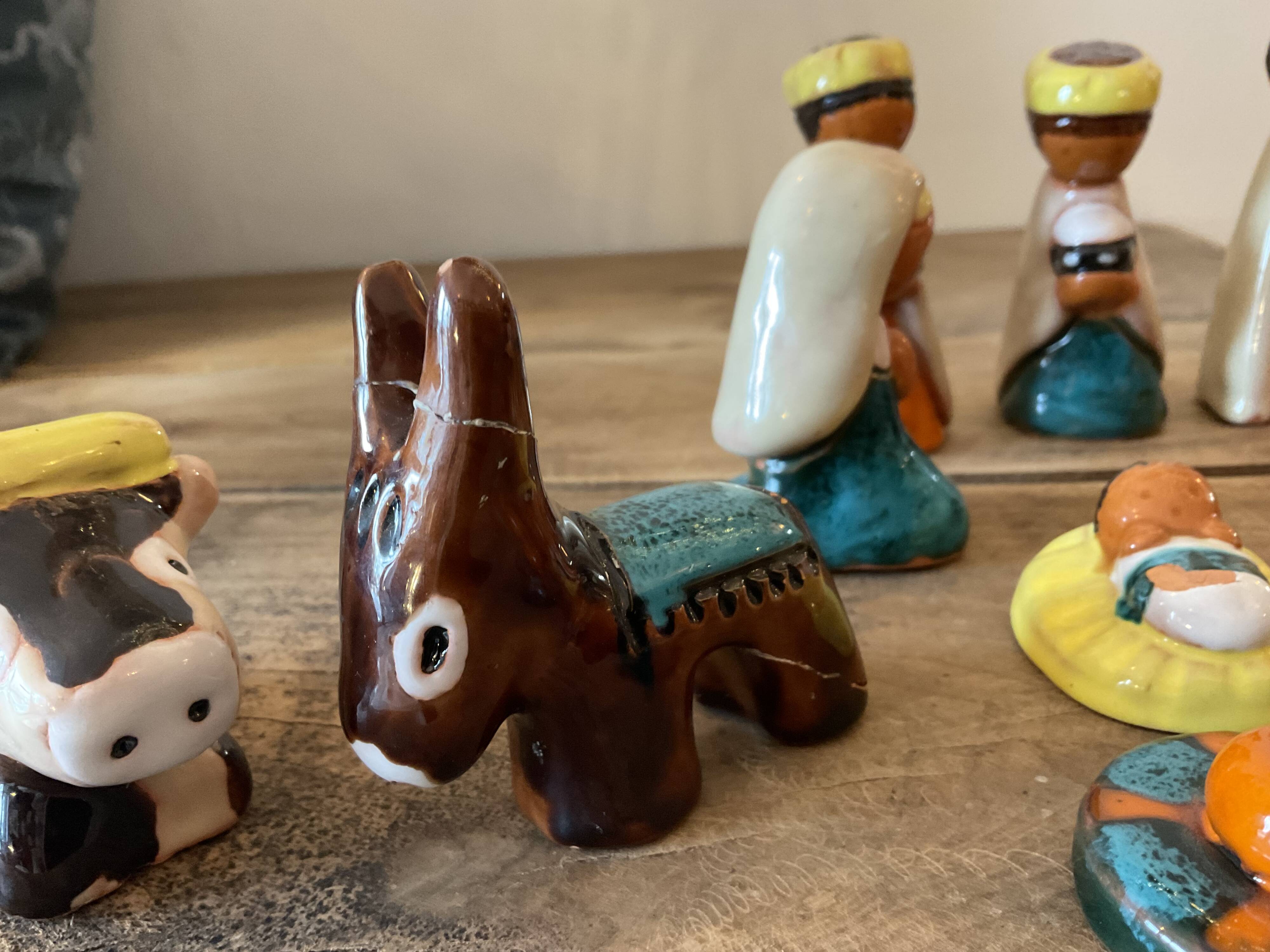 Nursery characters. Benedictine religious creations of Jouarre