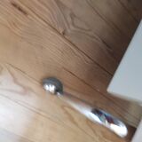Rolling serving table with drawer