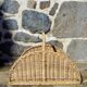 Wicker log basket