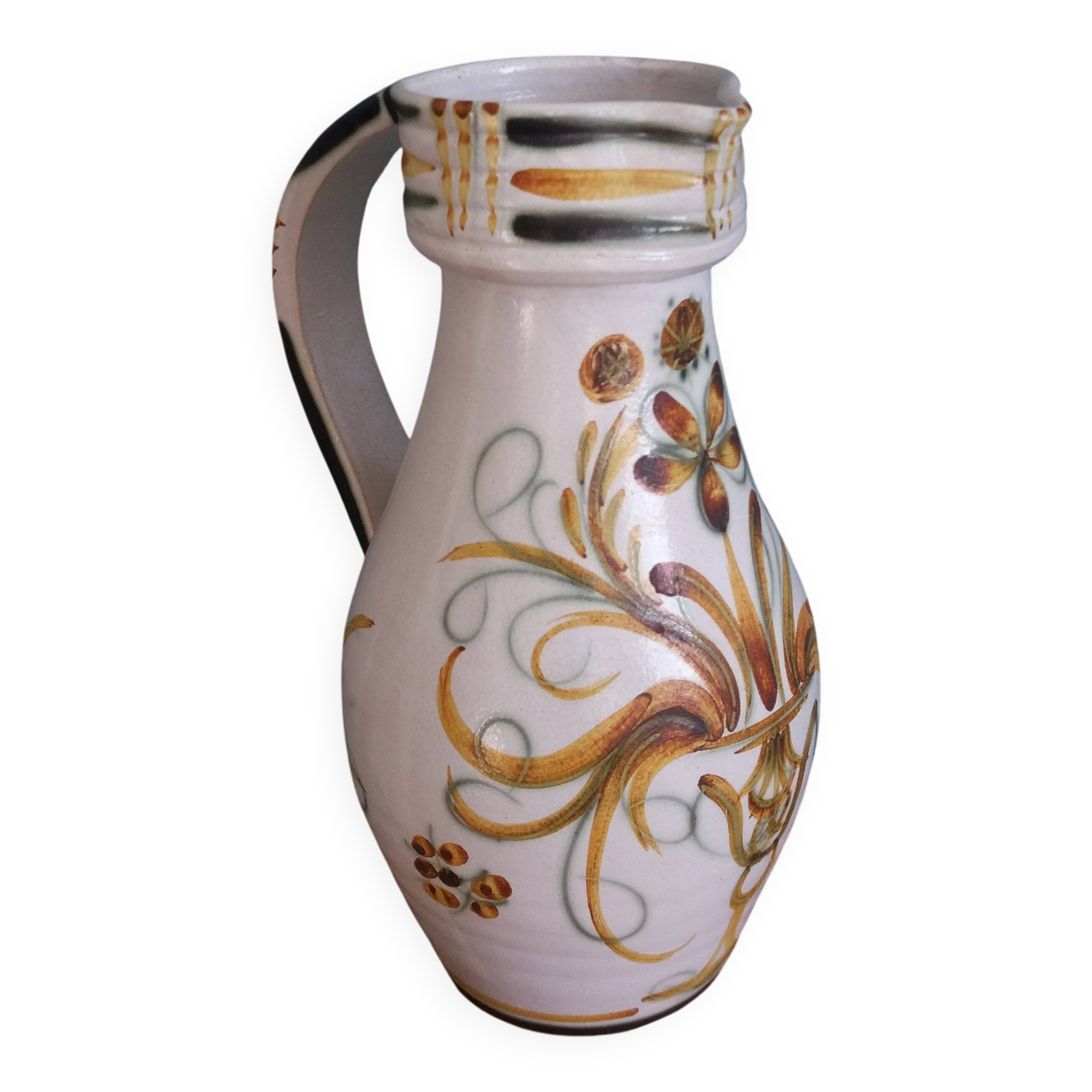 Pichet Keraluc Quimper G6 signé