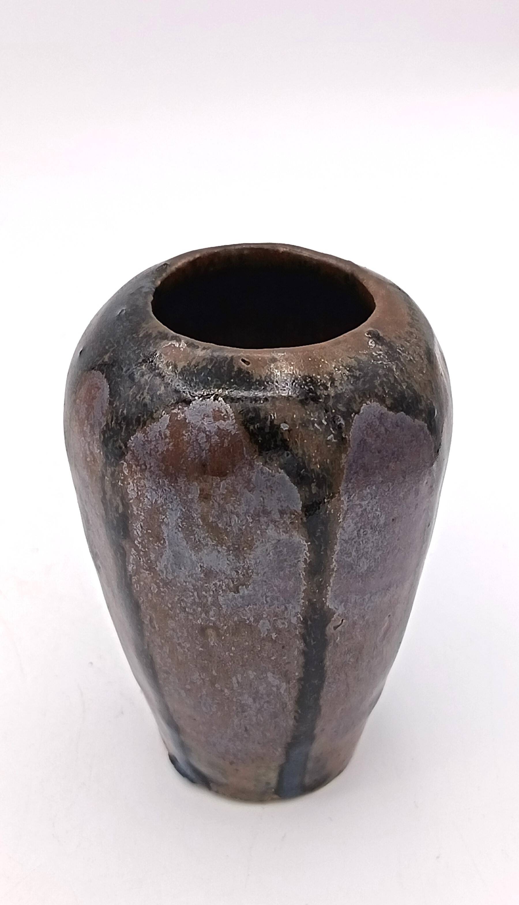 Vase céramique 1920 signé Eugène Lion