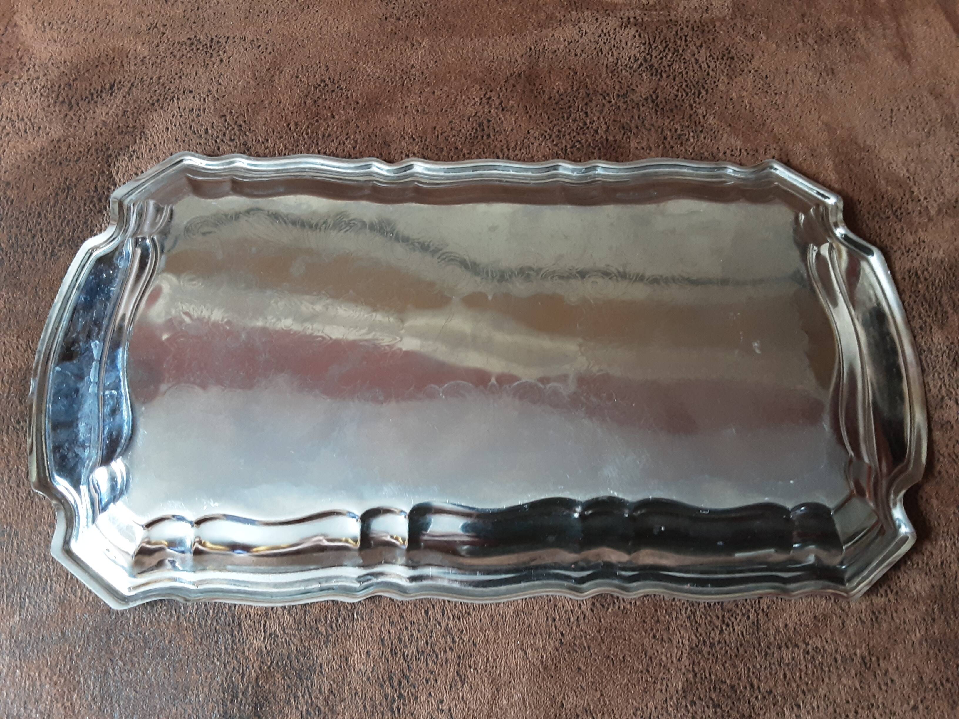 Metal butter dish