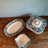 Set of 3 serving dishes in Maastricht ceramic