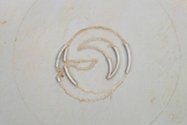 Chaise métal chromé et plastique années 70 par Gautier