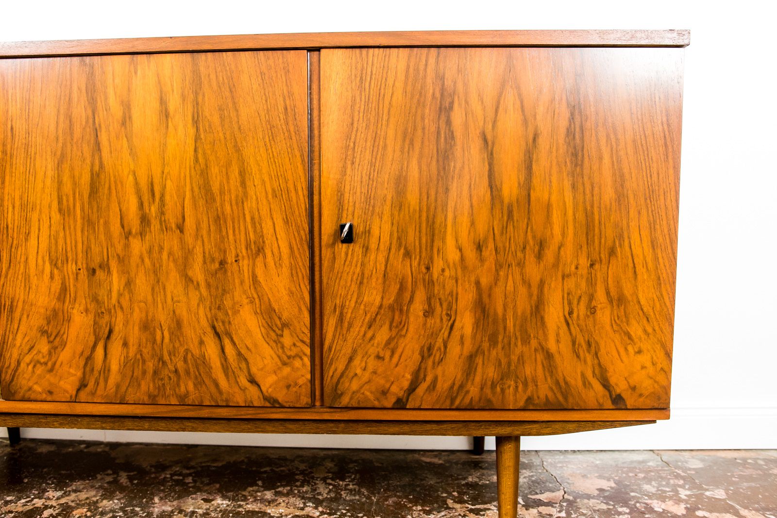 Vintage sideboard by Łódzkie Fabryki Mebli, Poland 1970s