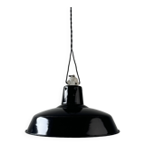 OLD INDUSTRIAL ENAMELED SUSPENSION 35 CM