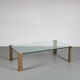 Table basse par Peter Ghyczy pour Ghyczy, Pays-Bas 1970