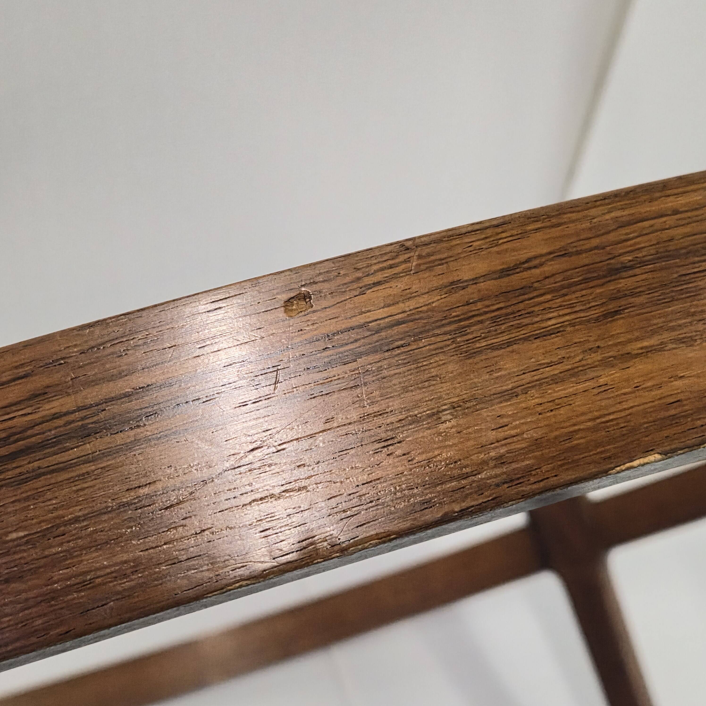 Scandinavian coffee table, 110cm diameter, circa 1960