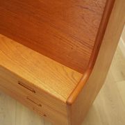 Teak secretary, Danish design, 1960s, Arne Wahl Iversen, Vinde Møbelfabrik