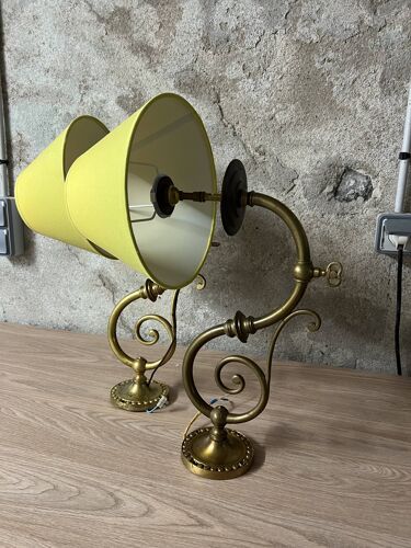 Pair wall sconces
