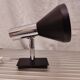 German minimalist chrome wall lamp Hustadt Leuchten, 1960s