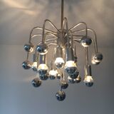 Lampe suspendue Spoutnik au design Space Age des années 60