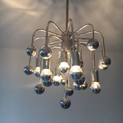 Space age sixties design sputnik hanging lamp, 1960’s