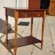 Table d'appoint ancienne console vintage antique marquetée