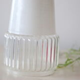 Vintage glass hanging lamp