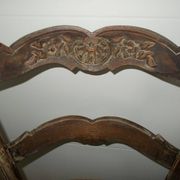 2 armchairs/cabriole style Louis XV