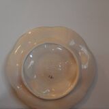 Set of 2 vintage shell dishes from the Sarreguemines earthenware factory