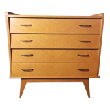 Vintage oak chest of drawers 4 drawers