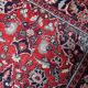 Handmade vintage Persian Hamadan rug 132cm x 196cm, 1950s