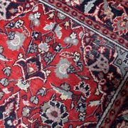 Handmade vintage Persian Hamadan rug 132cm x 196cm, 1950s