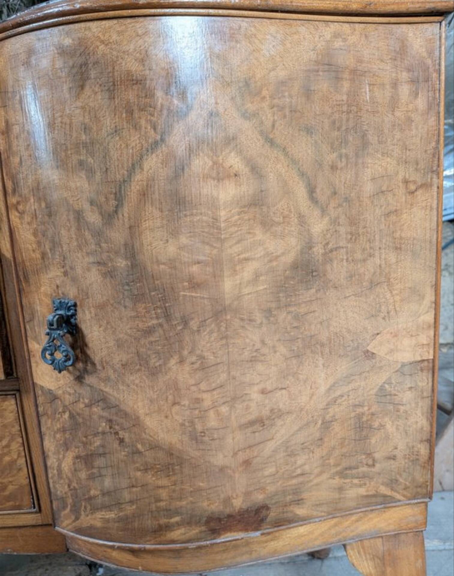 Art Deco walnut sideboard – 1930s