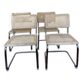 Chaises inspirations B32 Marcel Breuer cannage