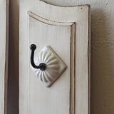 Shabby chic triptych hanger.