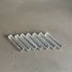7 moulded glass knife rests