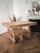 Henri II mid-table in solid walnut – Custom finish
