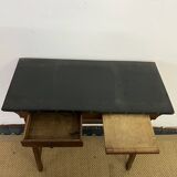 Small vintage wooden desk / console table