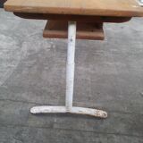 School table adjustable leg