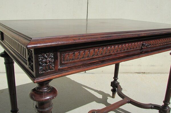 Writing of time table Napoleon III in ebony