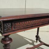 Writing of time table Napoleon III in ebony