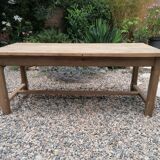 Farm table in oak