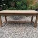 Farm table in oak