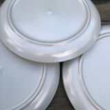 7 Longchamp stoneware plates
